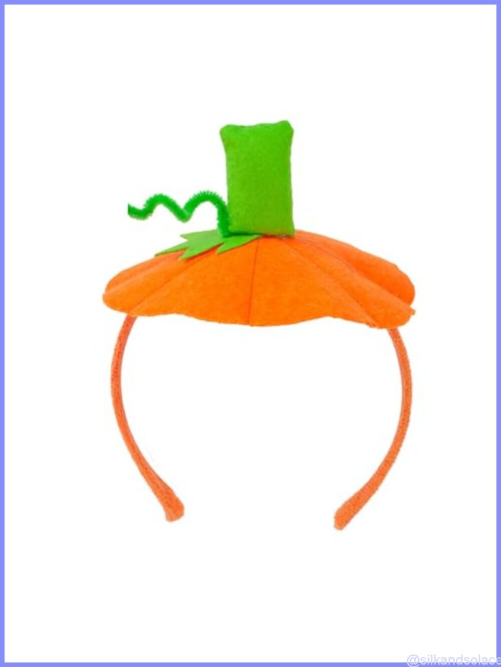 Dancepanda Pumpkin Headband Halloween Costume Headwear One Size Fits Most